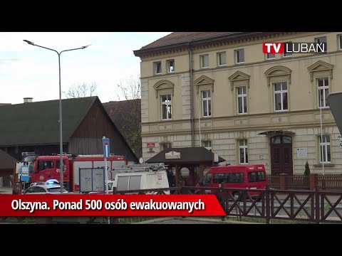Olszyna. Ponad 500 osób ewakuowanych
