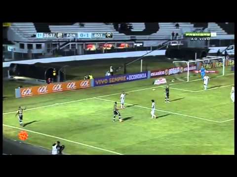 Campeonato Brasileiro 2013 - 5ª rodada - Ponte Preta 0 x 2 Botafogo - gols