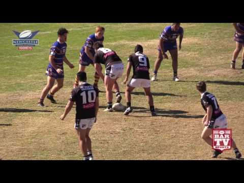 2017 Newcastle RL Round 13 U19's Highlights - Lakes United Seagulls Vs Maitland Pickers