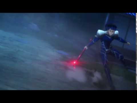 Fate stay night  Unlimited Blade Works   Saber vs Lancer