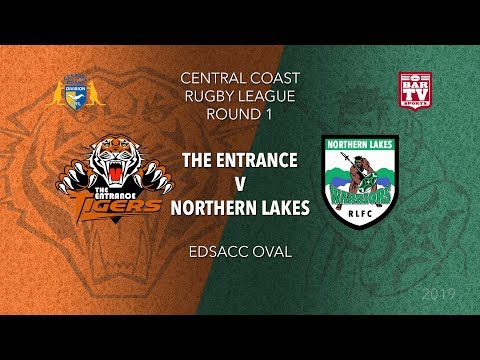 2019 Central Coast RL - Round 1 - The Entrance v Northern Lakes