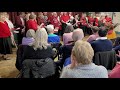 Purbrook Community Choir sing Rolling Downward arranged by John Kirkpatrick December 2022.