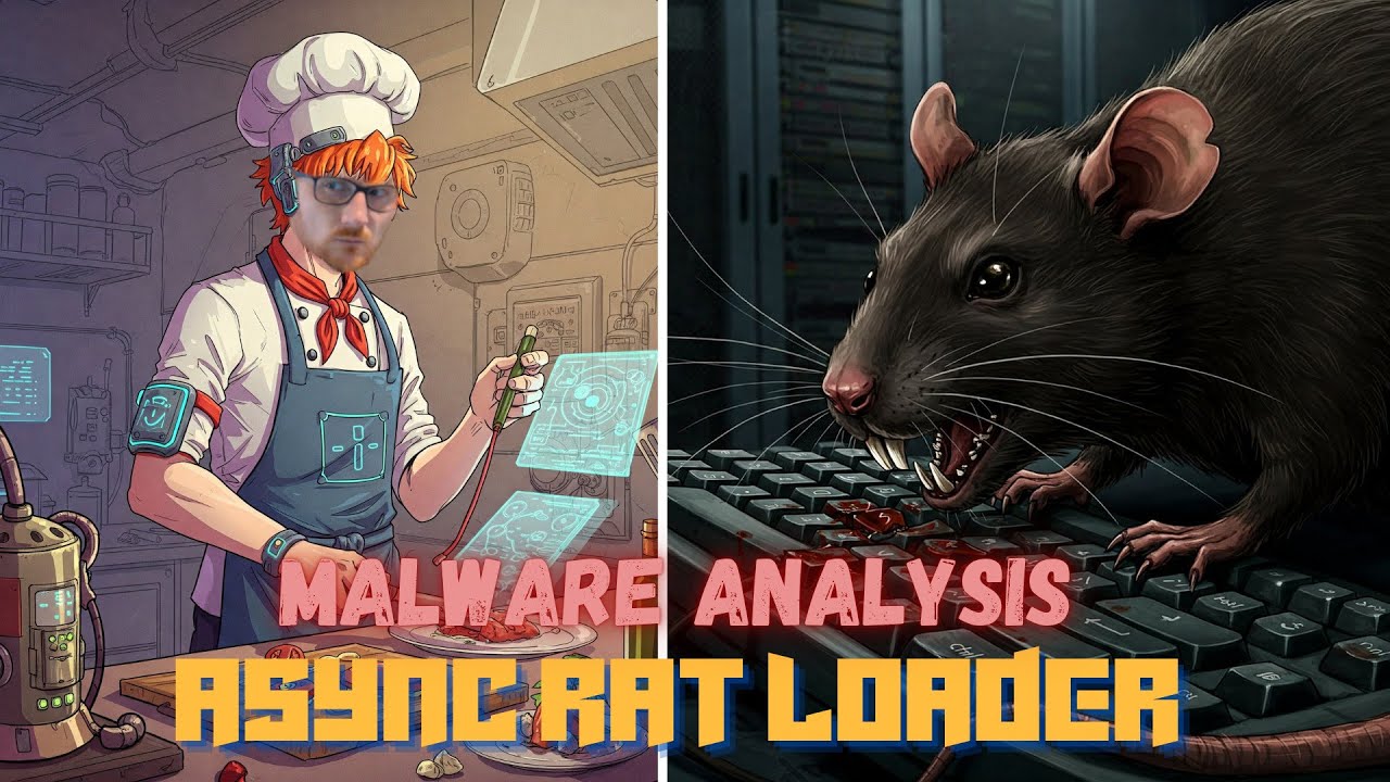 Malware Analysis | AsyncRAT Injector | AES Decryption with CyberChef, and ISO File Forensics