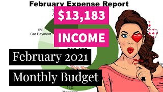February 2021 Budget with Me | Financial Independence