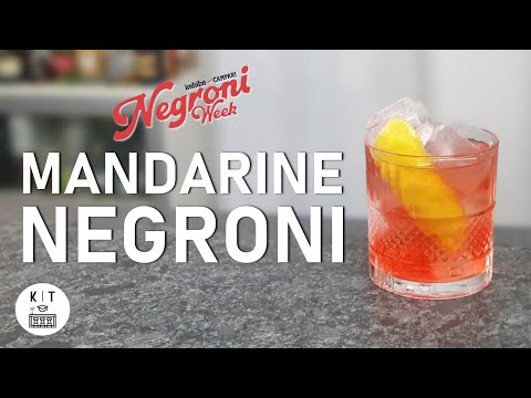 Mandarine Negroni - ein frischer Twist zur Negroni Woche 2023