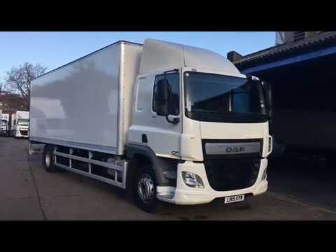 DAF CF220 - 2015 (15) EURO 6 - 18 ton GVW Box LN15 KVW Video