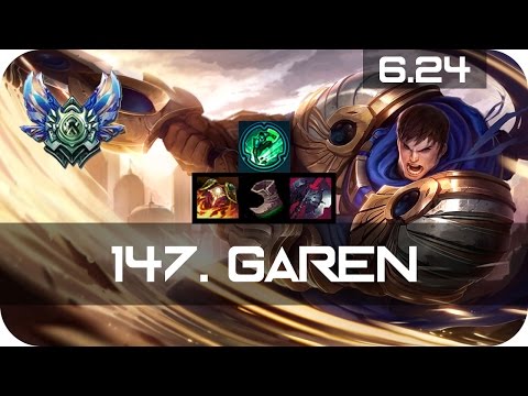 Garen Top vs Akali Diamond Preseason 7 Season 7 s7 Patch 6.24 2017 Gameplay Guide Build