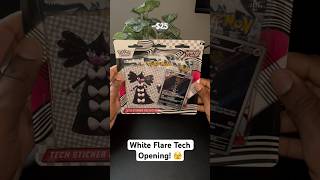 Opening White Flare Pack! #pokemon #viral #trending #fyp #shorts #youtubeshorts #youtube #tcg #reels