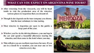 Enjoy a Reflection of Vineyard in your wine glasses: Choose Argentina Wine