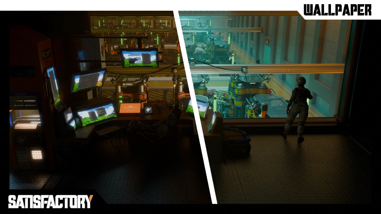 Observation Room | Satisfactory Wallpaper 4K