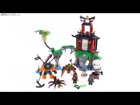🔄 LEGO Ninjago 2016 Tiger Widow Island review! 70604 re upload
