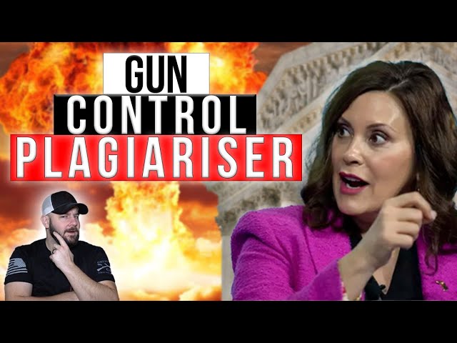 Whitmer just pulled a "copy and paste" Gun Control Law and signed it into law... This seem odd..?