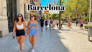 Barcelona, Spain 🇪🇸 -  A Summer 4K-HDR Walking Tour (▶377min)