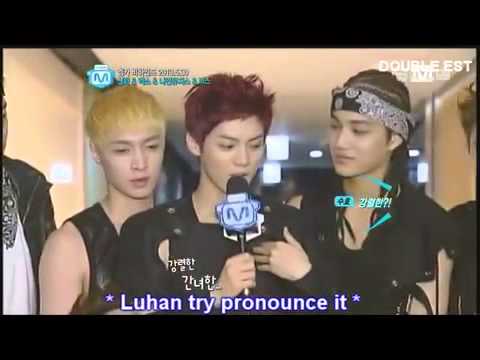 [EngSub] 130606 EXO - Interview @ Mnet Wide Entertaiment (New Ver.)