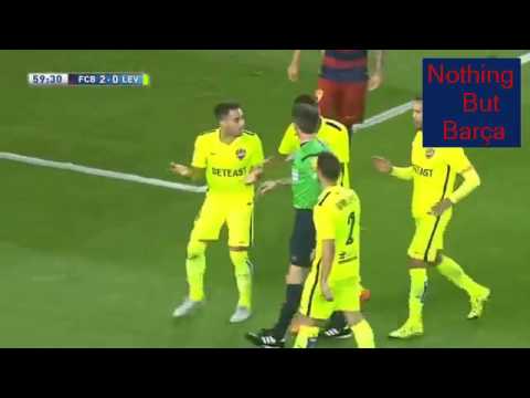 Barçelona vs Levante 4 - 1 2015  la liga