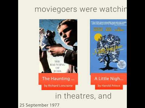 September 25, 1977 - This day in 30 sec. - Takemeback.to