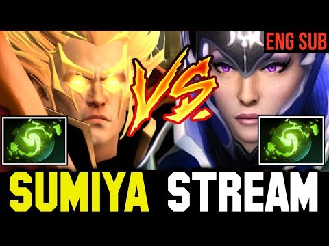 SUMIYA Invoker vs Refresher Scepter Luna Stream Dota 2 #16