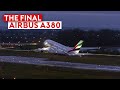 The Final Airbus A380 - The Last Delivery Flight