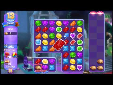 Wonka's World of Candy Level 747 - NO BOOSTERS + FULL STORY 🍫 | SKILLGAMING ✔️