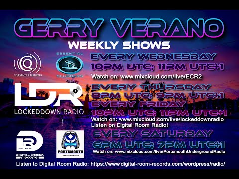 Gerry Verano LIVE @Portsmouth Underground Radio September 17, 2022