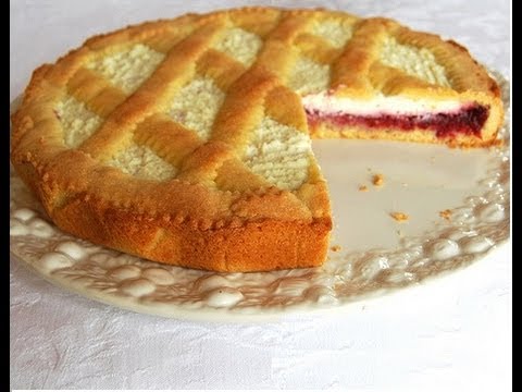 Ricetta Crostata di ricotta e marmellata,RICETTA FACILE e BUONISSIMA