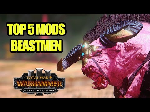 Top 5 Beastmen Mods For The Ultimate Campaign - Total War Warhammer 3 - Mod Review