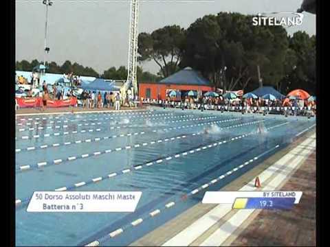 Serie 3 dei 50 Dorso  Assoluti Maschi Master - 12 MEMORIAL ANDREA BETTIOL