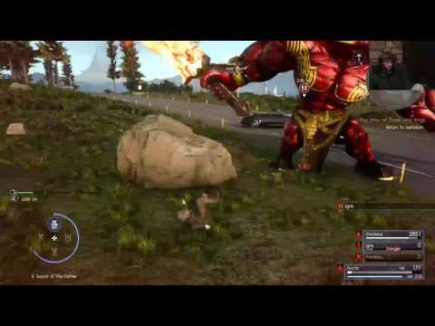 Lvl 42 Red Giant Take Down FFXV