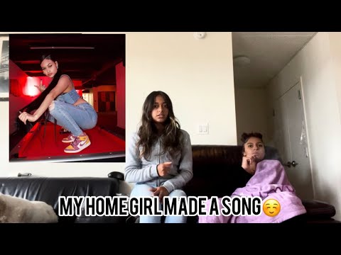 REACTING TO MY HOME GIRLS FIRST MUSIC VIDEO❤️** Must Watch