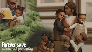cozy family time for the holidays 🌨️ (cozy rotational gameplay)
