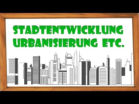 Urbanisierung, Suburbanisierung, De-, Ex- & Reurbanisierung - Phasen der Stadtentwicklung |ElenAlina