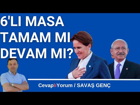 6'lı masa tamam mı devam mı?