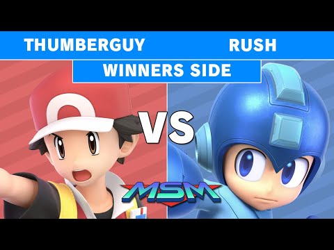 MSM 208 - Thumberguy (Pokemon trainer) Vs Rush (Mega man) Winners Pools - Smash Ultimate