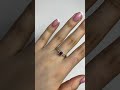Серебряное кольцо с рубином 0.917ct