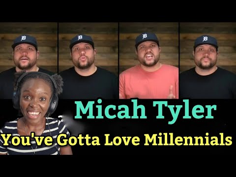 African Girl First Time Hearing Reaction to Micah Tyler - You've Gotta Love Millennials