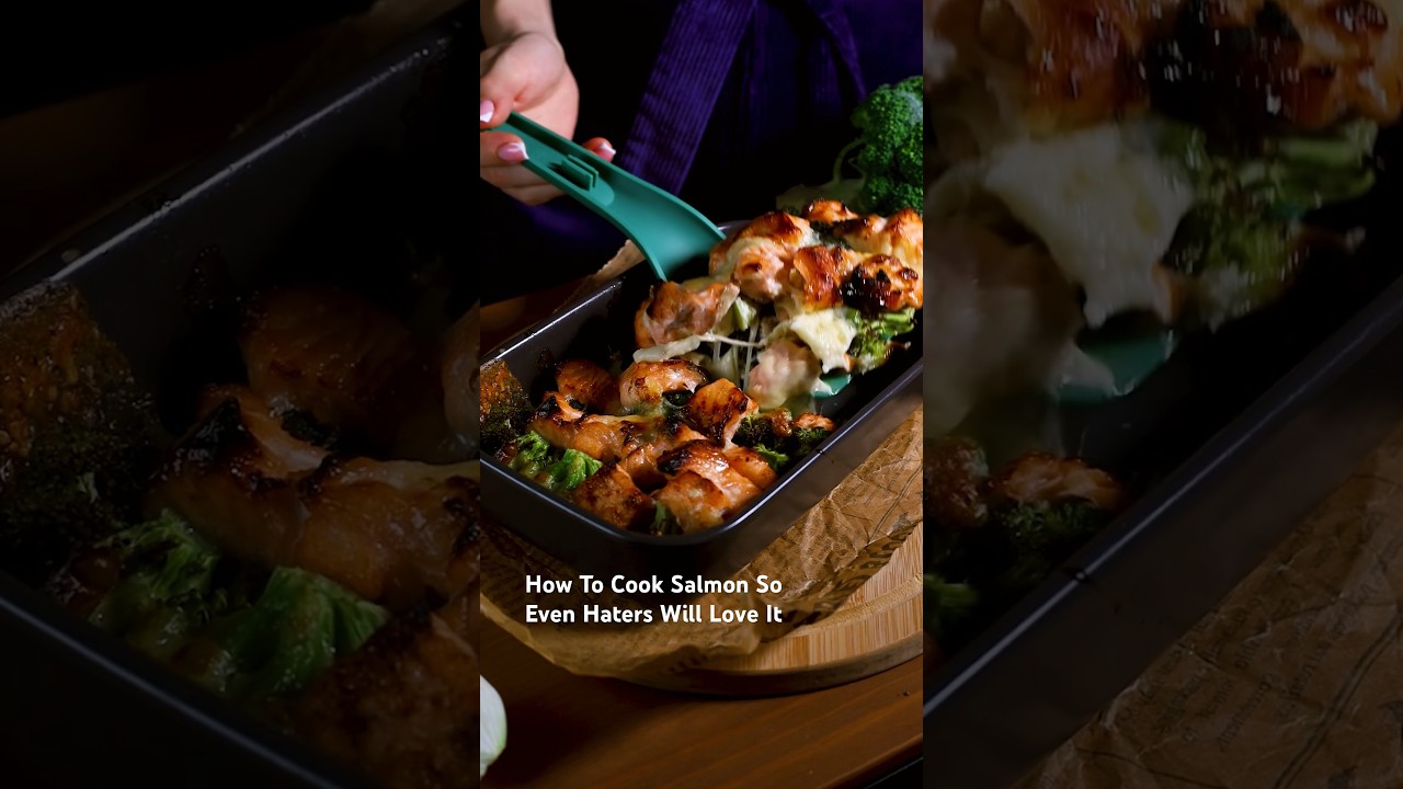 How To Cook Salmon So Even Haters Will Love It #salmonrecipe #dinnerrecipe