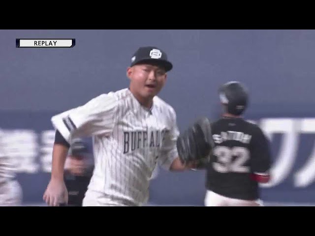 【11回表】プロ初勝利!! バファローズ・小木田敦也 ピンチ背負うも無失点で切り抜ける!!  2023年4月30日 オリックス・バファローズ 対 千葉ロッテマリーンズ
