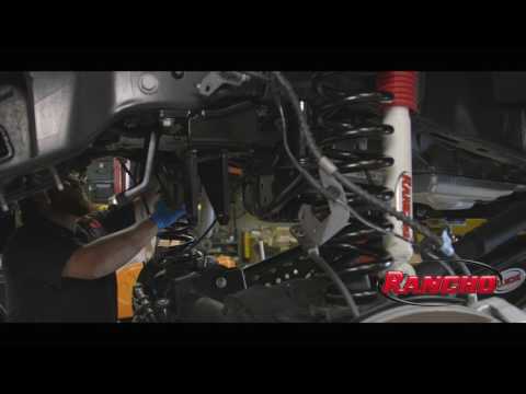 RANCHO 2017 Ford Superduty Install
