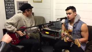 Slow dancing in a burning room jam - Adil Memon Cover ft. B