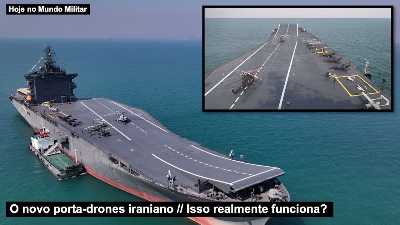 O novo porta-drones iraniano – Isso realmente funciona?