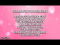 Lil Uzi Vert - Endless Fashion Lyrics Ft Nicki Minaj | Pink Tape
