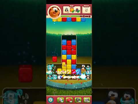 Toon Blast Level 2438 No Boosters Series