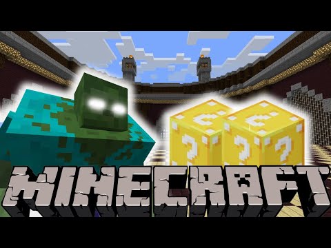 Minecraft Challenge Games - Mutant Zombie - Lucky Block Mini Games