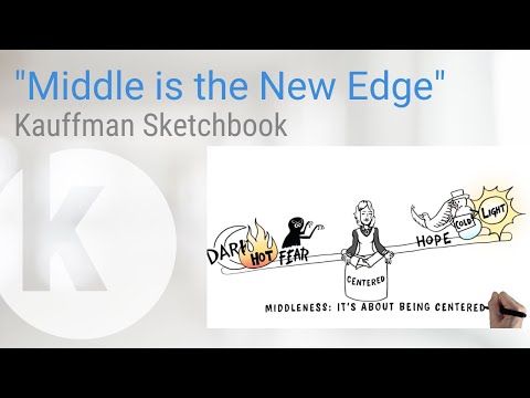 Kauffman Sketchbook - "Middle is the New Edge"