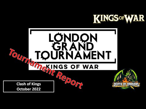 Kings of War Tournament Report - Clash of Kings 2022 LGT PART 1