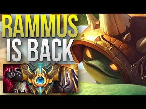 PATCH 8.16 BUFFS MADE RAMMUS GOOD AGAIN | CHALLENGER RAMMUS JUNGLE GAMEPLAY | Patch 8.16 S8