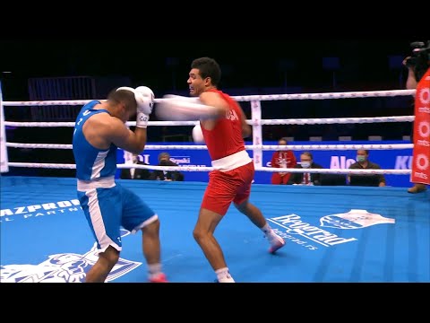 Day 8 (80kg) GONZALES Robby (USA) vs  ASLONOV Odiljon (UZB) | AIBA WCHs 2021