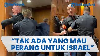 Detik-detik Veteran Marinir AS Dikeluarkan Paksa Dari Ruang Sidang Senat Hingga Lengan Patah
