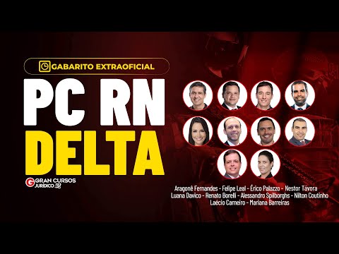 Gabarito extraoficial PCRN DELTA