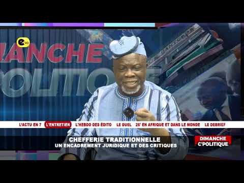 📍Chefferie traditionnelle : un encadrement juridique et des critiques
